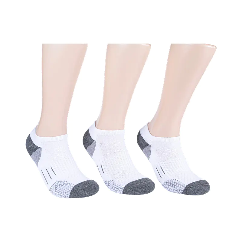 Meias masculinas de corte baixo para corrida